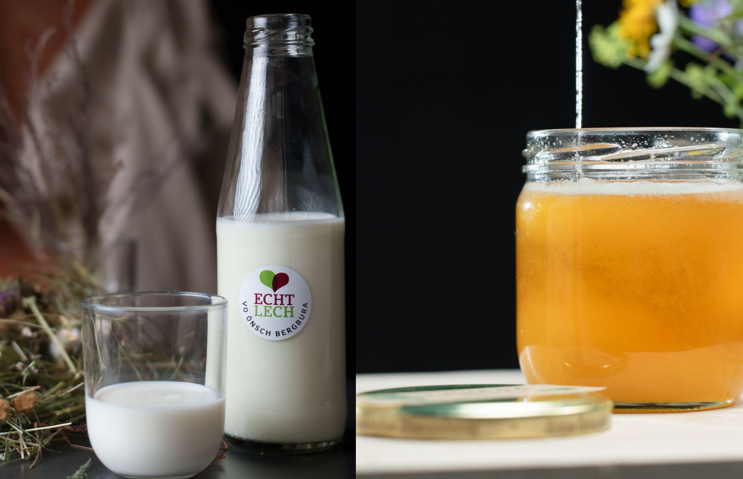 Berglandschaft bei Sommerwetter