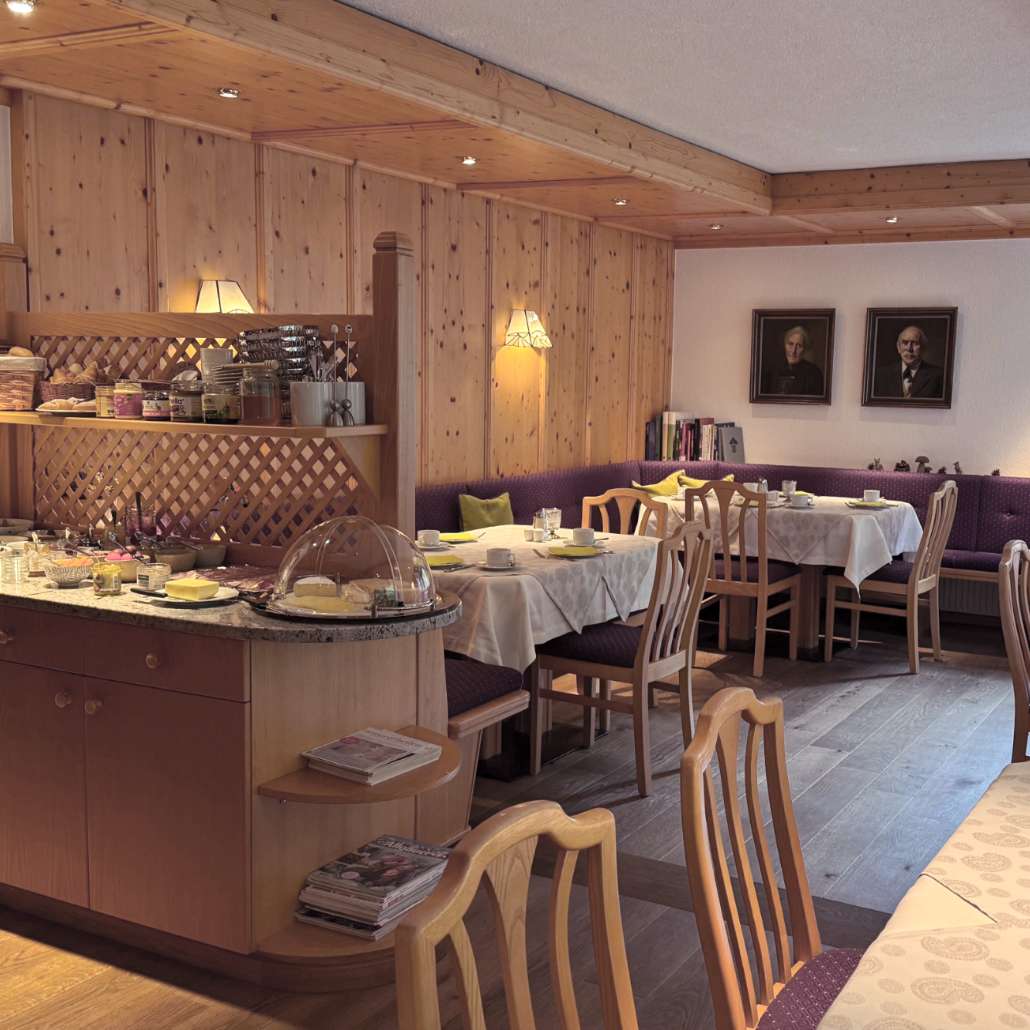 Gemütlicher Frühstücksraum